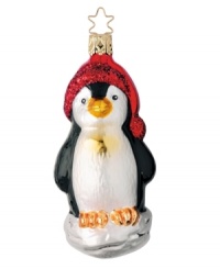 Inge-Glas of Germany has been producing mouth-blown, handcrafted glass ornaments for over 400 years. This charming penguin Santa ornament showcases the generations-old craftsmanship that still thrives today. Inge-Glas of Germany has been producing mouth-blown, handcrafted glass ornaments for over 400 years. This charming penguin Santa ornament showcases the generations-old craftsmanship that still thrives today.