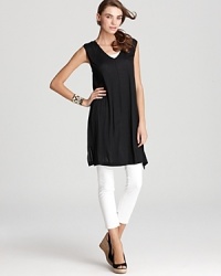 Whether you wear it solo or layered over skinnies, this sheer Vince tunic is a chic must-have. Smart with white leggings, it's fun and flirty with color-pop pants. Whether you wear it solo or layered over skinnies, this sheer Vince tunic is a chic must-have. Smart with white leggings, it's fun and flirty with color-pop pants.