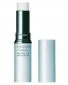 Shiseido Pureness Matifying Stick Oil-Free. This convenient stick quickly absorbs excess sebum for a long-lasting matte look, while giving pores a perfect camouflage. It enhances the application and finish of makeup. Formulated with oil-absorbing powder that helps contain excess oil and T-zone shine. Leaves skin feeling comfortably fresh. Use daily as needed on T-zone and other areas prone to shine.