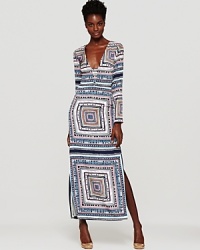 An instant closet standout, Mara Hoffman's column dress lends an effortless look that stands on its own--a timeless print feels cultured and cool. An instant closet standout, Mara Hoffman's column dress lends an effortless look that stands on its own--a timeless print feels cultured and cool.