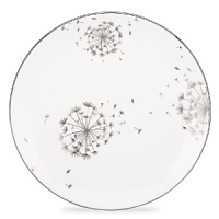 Recall the childhood pastime of wishing on a dandelion with kate spade new york's Dandy Lane collection. Accented with fluffy flowers and floating spores, this plate is sophisticated, unique and full of whimsy. Recall the childhood pastime of wishing on a dandelion with kate spade new york's Dandy Lane collection. Accented with fluffy flowers and floating spores, this plate is sophisticated, unique and full of whimsy.