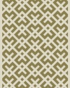 Safavieh CY6915-234-9 Courtyard Collection Green and Ivory Indoor/Outdoor Area Rug, 9-Feet by 12-Feet 6-Inch