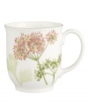 A natural for casual dining, this Althea Nova mug by Villeroy & Boch features durable porcelain planted with delicate herbs for a look that's fresh from the garden.