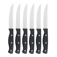 KitchenAid Triple Riveted Stamped Steak Knives, Set of 6 KitchenAid Triple Riveted Stamped Steak Knives, Set of 6