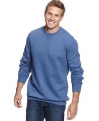 For those days when you're on the go, stay sporty and comfortable in this fleece shirt from Izod. For those days when you're on the go, stay sporty and comfortable in this fleece shirt from Izod.