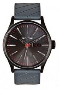 Nixon Men's A027131-00 The Sentry Collection Gray Rubber Watch Nixon Men's A027131-00 The Sentry Collection Gray Rubber Watch