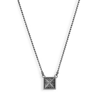 Michael Kors Pavé Pyramid Pendant Necklace - Czech crystals / Brass Michael Kors Pavé Pyramid Pendant Necklace - Czech crystals / Brass
