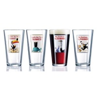 Luminarc Guinness 16-Ounce Assorted Pub Glasses