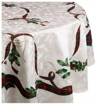Lenox Holiday Nouveau 70-Inch Round Tablecloth Lenox Holiday Nouveau 70-Inch Round Tablecloth