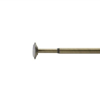 Umbra Coretto 24-Inch to 36-Inch Tension Rod, Aged Brass