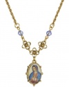 The Vatican Library Collection Mother Mary Pendant Necklace