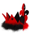 Plush Queen of Hearts Costume Crown
