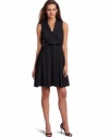 Anne Klein Dresses Women's Jersey Belted Surplice Dress