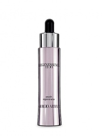 A powerful concentrate with the 3.R technology in extra doses for accelerated regeneration: Linseed Extract regulates extra-cellular communication, Vitamin CP for collagen regeneration, ProXylan remodels skin matrix. 24 hour hydration. To be worn day and night by itself or layered underneath the Regenessence 3.R Multi-correctiveRejuvenating Cream. The first step to the Armani signature luminous skin. Inspired by advanced regenerative medicine research pioneered by Dr. A powerful concentrate with the 3.R technology in extra doses for accelerated regeneration: Linseed Extract regulates extra-cellular communication, Vitamin CP for collagen regeneration, ProXylan remodels skin matrix. 24 hour hydration. To be worn day and night by itself or layered underneath the Regenessence 3.R Multi-correctiveRejuvenating Cream. The first step to the Armani signature luminous skin. Inspired by advanced regenerative medicine research pioneered by Dr.