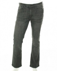 Kenneth Cole New York Mens Grey Straight Jean, Gray, 32x30 Kenneth Cole New York Mens Grey Straight Jean, Gray, 32x30