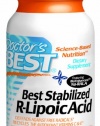 Doctor's Best Stabilized R-lipoic Acid, 180-Count