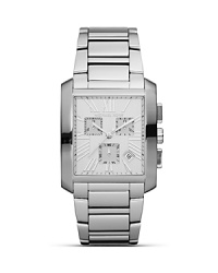 Adapt a sleek approach to accessorizing with this stainless steel watch from MICHAEL Michael Kors. The rectangular bezel makes this piece stand out, so wear it to set off a tailored look. Adapt a sleek approach to accessorizing with this stainless steel watch from MICHAEL Michael Kors. The rectangular bezel makes this piece stand out, so wear it to set off a tailored look.