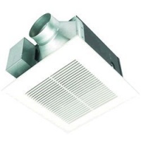 Panasonic FV-08VQ5 WhisperCeiling 80 CFM Ceiling Mounted Fan, White Panasonic FV-08VQ5 WhisperCeiling 80 CFM Ceiling Mounted Fan, White