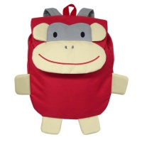 green sprouts Safari Friends Backpack, Red Monkey green sprouts Safari Friends Backpack, Red Monkey