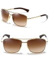 Sporty chic frames and polarized lenses from cult favorite Ray-Ban.