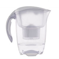 Mavea 1001491 Elemaris Water Filtration Pitcher, White Mavea 1001491 Elemaris Water Filtration Pitcher, White