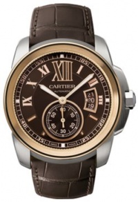 NEW CALIBRE DE CARTIER MENS WATCH W7100051 NEW CALIBRE DE CARTIER MENS WATCH W7100051