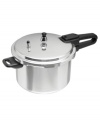 Cook faster without sacrificing flavor. The IMUSA pressure cooker helps reduce cooking time by 70% while maintaining the valuable nutrients and vitamins in your food. It's the perfect solution for busy kitchens -- quick, healthy, quality meals.