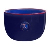 Kosta Boda Jupiter Bowl, Black/Red