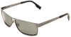 BOSS by Hugo Boss B0451PS Polarized Rectangular Sunglasses,Semi Matte Dark Ruthenium,61 mm