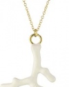 Trina Turk Sea Life Coral Charm Pendant Necklace