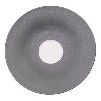 The bold industrial look of cast iron gets an elevated update with this fine assortment of Limoges porcelain dinnerware from Michael Aram. Each vivid white piece is edged with a wide band of lustrous metallic gray. The bold industrial look of cast iron gets an elevated update with this fine assortment of Limoges porcelain dinnerware from Michael Aram. Each vivid white piece is edged with a wide band of lustrous metallic gray.