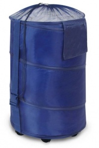 DAZZ Rolling Spiral Pop-Up Hamper, Blue DAZZ Rolling Spiral Pop-Up Hamper, Blue