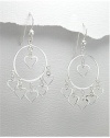 Heart Earrings In Sterling Silver