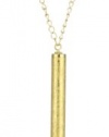 1928 Jewelry Vintage Inspired Gold-Tone Pen Necklace