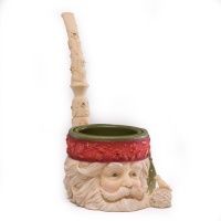 Enesco Heart of Christmas Tealight Holder Santa with Bird Candleholder, 5-Inch Enesco Heart of Christmas Tealight Holder Santa with Bird Candleholder, 5-Inch
