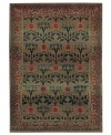 Keep your floors fresh with the charming garden motif that sprouts from the surface of this Sphinx area rug. Made from soft polypropylene for superb durability.