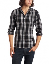 Volcom Men's X Factor Plaid Long Sleeve Shirt Volcom Men's X Factor Plaid Long Sleeve Shirt