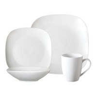 Gibson Euro Bliss 16-Piece Fine China Dinnerware Set Gibson Euro Bliss 16-Piece Fine China Dinnerware Set
