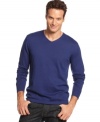 An ideal basic, this Macy's exclusive Tommy Bahama sweater is lightweight and classy.