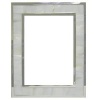 White Mother-of-Pearl with silver trim classic by Reed & Barton - 8x10