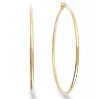 Giani Bernini 24k Gold Over Sterling Silver Earrings, Large Hoop Earrings Giani Bernini 24k Gold Over Sterling Silver Earrings, Large Hoop Earrings