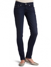 Levi's Juniors 524 Low Rise Skinny Jean, Denim Belief, 5 Medium