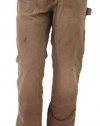 Polo Ralph Lauren Men's Vintage Flat Front Workwear Pants-Brown-38W X 34L