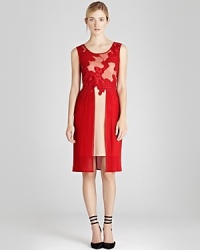 This statement dress from REISS is embellished with an embroidered top and contrast pleated skirt overlay. You'll make a dramatic exit with a two-tone back boasting a keyhole cutout and sheer panels. This statement dress from REISS is embellished with an embroidered top and contrast pleated skirt overlay. You'll make a dramatic exit with a two-tone back boasting a keyhole cutout and sheer panels.