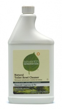 Seventh Generation Toilet Bowl Cleaner, Emerald Cypress & Fir Scent, 32-Ounces Bottle (Pack of 8) Seventh Generation Toilet Bowl Cleaner, Emerald Cypress & Fir Scent, 32-Ounces Bottle (Pack of 8)