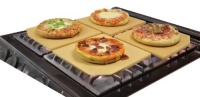 Laroma Barbeque Pizza Baking Stones, Set of 4, 7.5-Inch by 7.5-Inch Laroma Barbeque Pizza Baking Stones, Set of 4, 7.5-Inch by 7.5-Inch