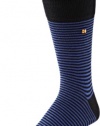 HUGO BOSS Men's Thin Striped Mid Calf Length Socks