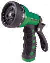 Dramm 12704 Revolver 9-Pattern Premium Garden Hose Nozzle, Green