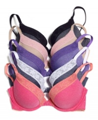 The lift you need in the lacy style you want. Maidenform's Custom Lift Colorburst Heather Lace bra features lace trim and fully-adjustable straps. Style #9631 The lift you need in the lacy style you want. Maidenform's Custom Lift Colorburst Heather Lace bra features lace trim and fully-adjustable straps. Style #9631