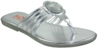 Michael KORS Little Kid/Big Kid Sandal,Silver,4 M US Big Kid Michael KORS Little Kid/Big Kid Sandal,Silver,4 M US Big Kid